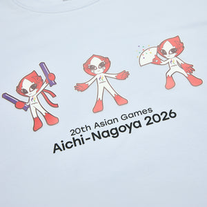 第20回アジア競技大会 マスコットグラフィック Tシャツ