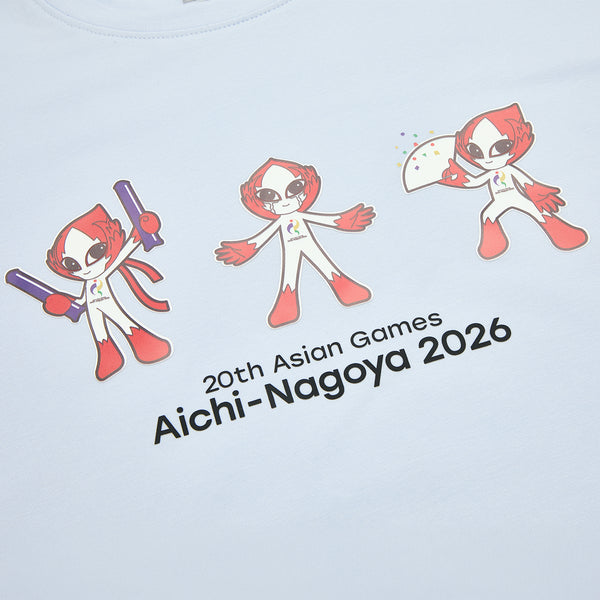 第20回アジア競技大会 マスコットグラフィック Tシャツ