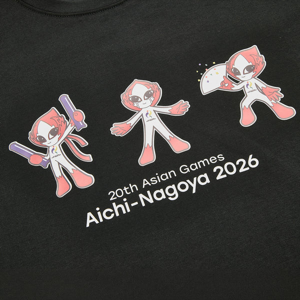 第20回アジア競技大会 マスコットグラフィック Tシャツ