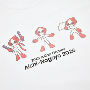 第20回アジア競技大会 マスコットグラフィック Tシャツ