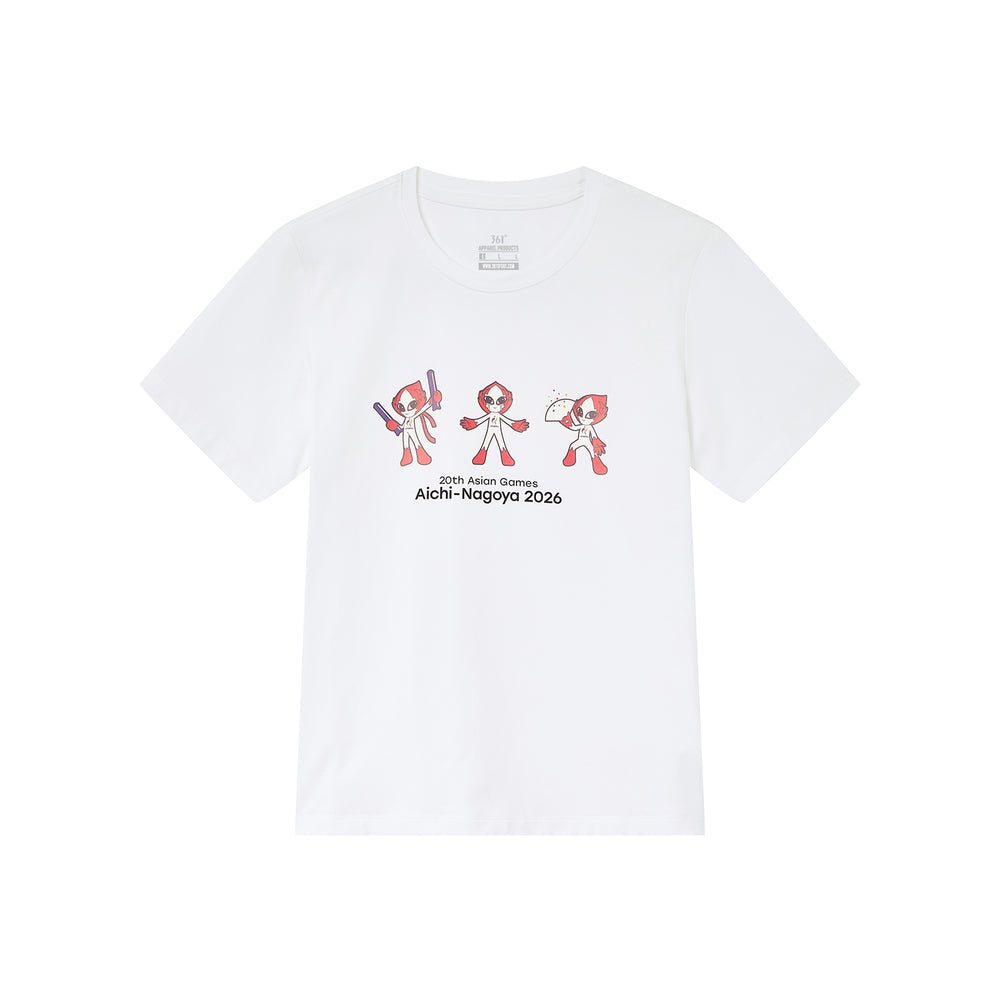 第20回アジア競技大会 マスコットグラフィック Tシャツ