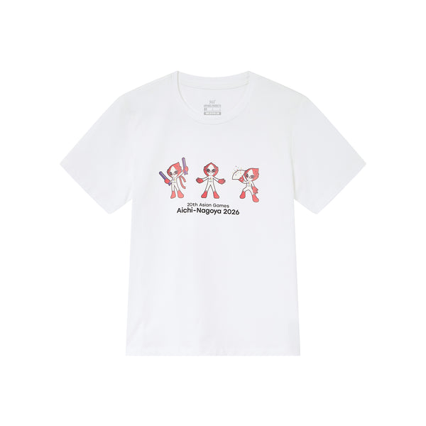 第20回アジア競技大会 マスコットグラフィック Tシャツ