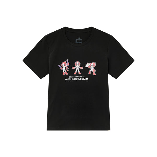 第20回アジア競技大会 マスコットグラフィック Tシャツ