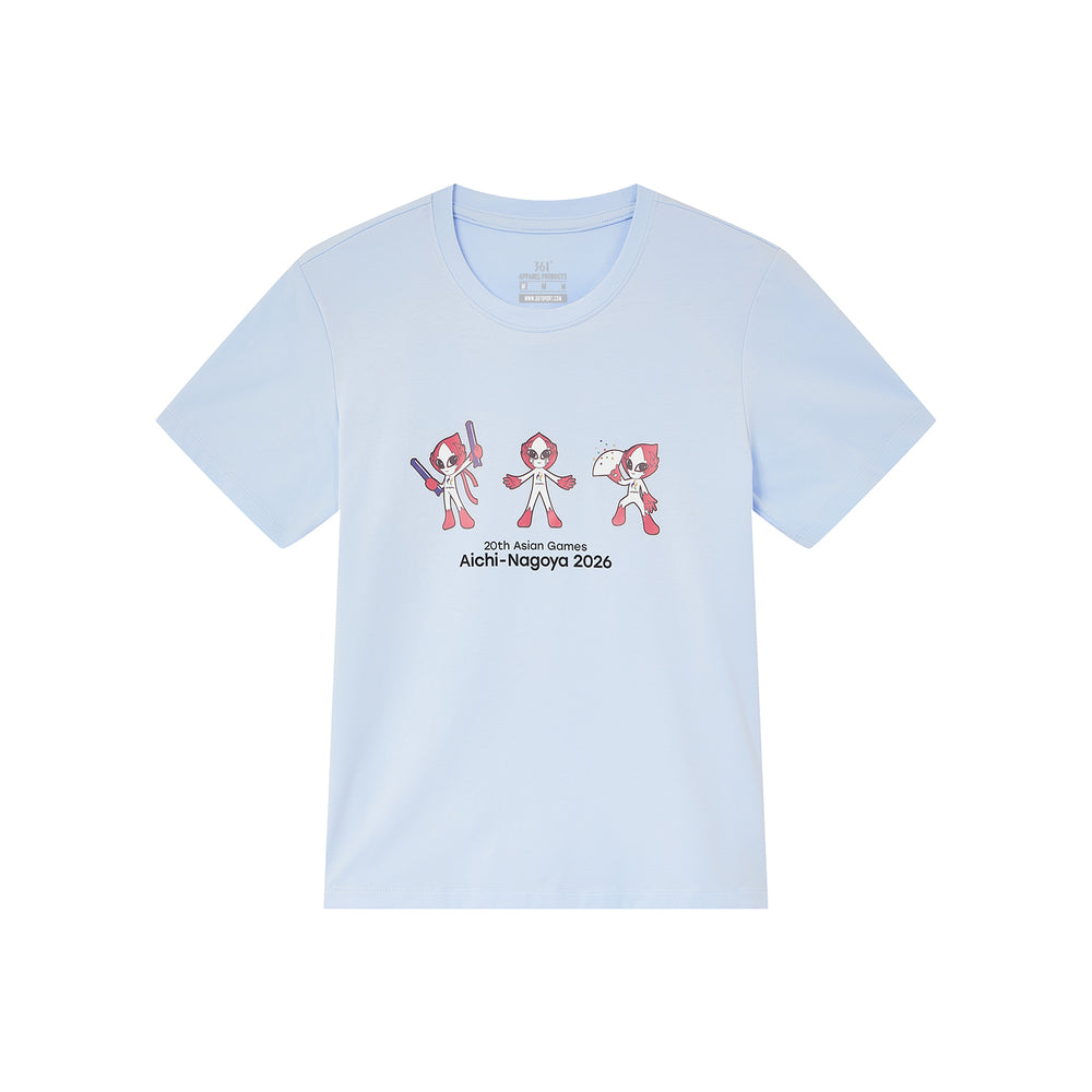 第20回アジア競技大会 マスコットグラフィック Tシャツ
