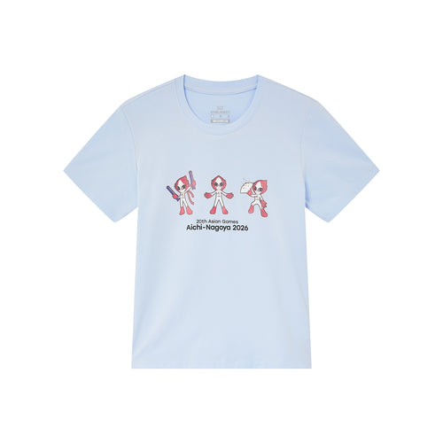 第20回アジア競技大会 マスコットグラフィック Tシャツ